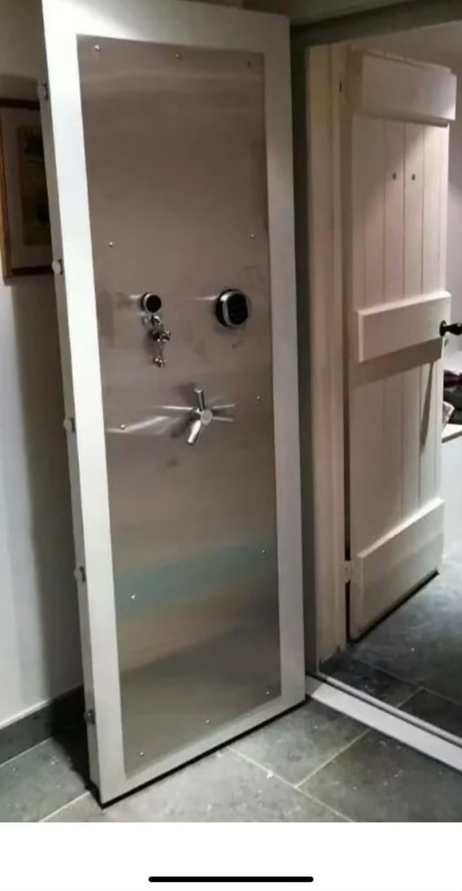 Vault door opened and serviced by a London safe engineer